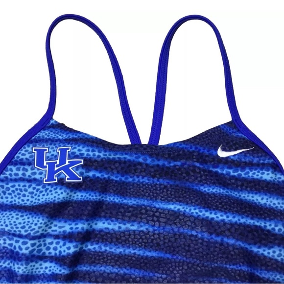 NIKE Girls size 12 UK KENTUCKY WILDCATS SWIMSUIT - Picture 2 of 4